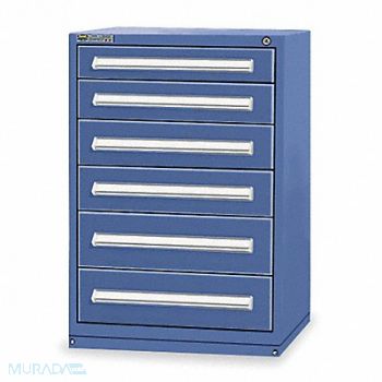 VIDMAR ModDrwrCab 44 x30 x28 Dark Blue 6Drwr, 4KC88