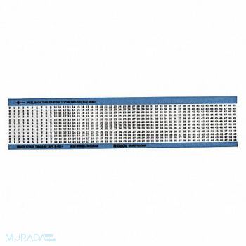 BRADY Wire Marker Preprintd Self-Adhesive PK25, 4KCH4