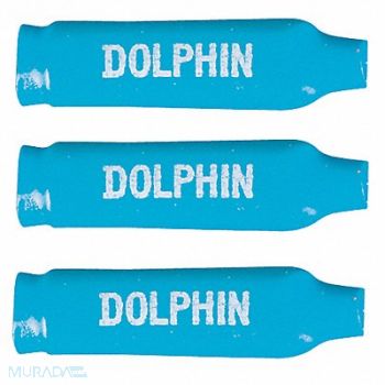 DOLPHIN COMPONENTS CORP InsulDsplConn Blue Run Tap PVC PK100, 4KED1