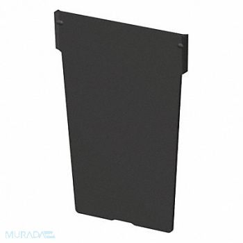 AKRO-MILS Divider 2 1/2 in Black 12 PK12, 4KEX9