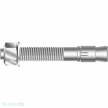 SUP-R-STUD Wedge Anchor 1/4 -20 Steel 1/4 in PK20, 35T596