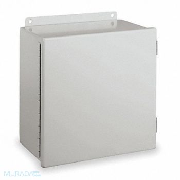 WIEGMANN Enclosure Mtlc 4In.Hx 4In.Wx3.5In.D, 6C730