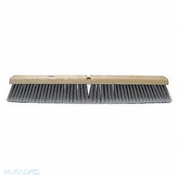 TOUGH GUY Push Broom Head Threaded 18 Sweep Face, 4KNA4
