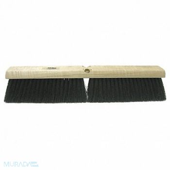 TOUGH GUY Push Broom Head Threaded 14 Sweep Face, 4KNA6