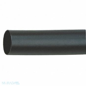 INSULTAB Shrink Tubing 200 ft Blk 0.125 in ID, 4WNA9