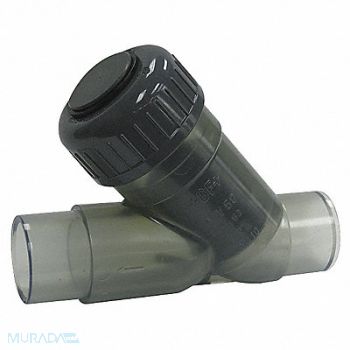GF PIPING SYSTEMS Y Check Valve PVC 2 Spigot, 4KPY9