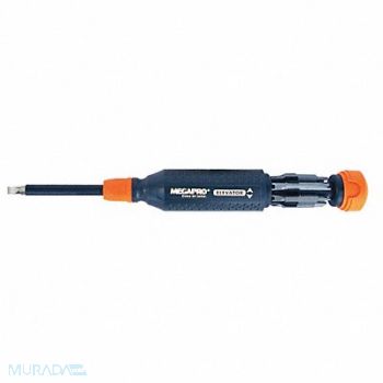 MEGAPRO Multi-Bit Screwdriver NumBits 7, 4KTG2