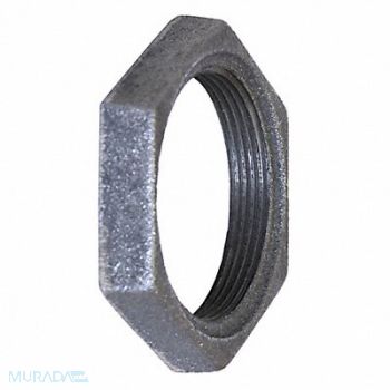 ANVIL Locknut Malleable Iron 3/4 in FNPT, 4WJW3
