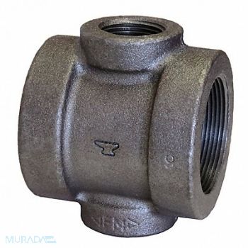 ANVIL Reducing Cross FNPT 1 1/2 x 1 x 1 x 1 in, 4KVP7