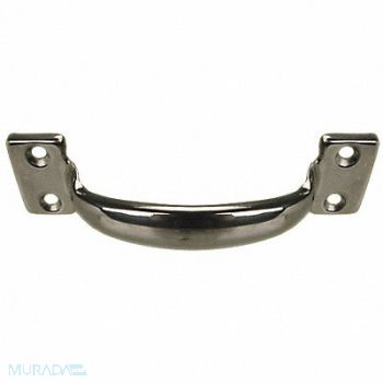 MONROE PMP Pull Handle Polished 6-9/16 in H, 4LAC7