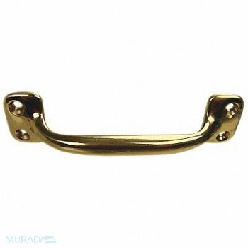 MONROE PMP Pull Handle Cast Brass Polished, 4LAD1