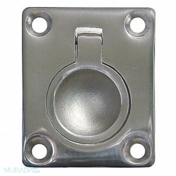 MONROE PMP Recessed Folding Pull Handle Polished, 4LAN7