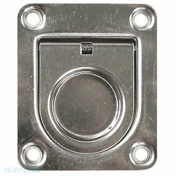 MONROE PMP Recessed Folding Pull Handle Polished, 4LAN9