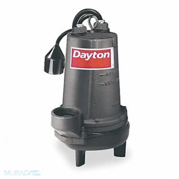 DAYTON 2 HP Sewage Ejector Pump 240VAC, 4LE23