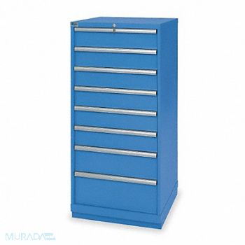 LISTA ModDrwrCab 57 x28.23 x28.5 BrtBl 8Drwr, 4LE49