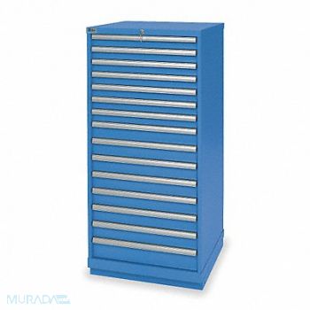 LISTA ModDrwrCab 57 x28 x28.5 BrtBl 15Drwr, 4LE52