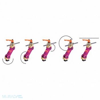 DAYTON Milling Machine Multi-Axis Work Stop, 4LEX8