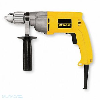 DEWALT Drill Corded Pistol Grip 1/2 in 600 RPM, 4LF76