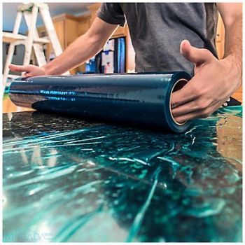 SURFACE SHIELDS Floor Protection 24 in x 200 ft Green, 22DM45