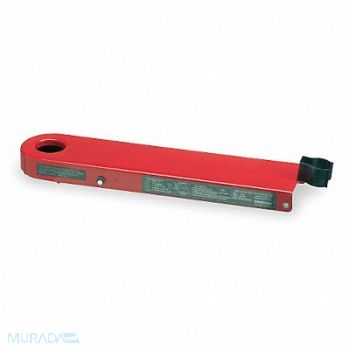 MOON AMERICAN Fire Hose Pin Rack Red, 4LL10