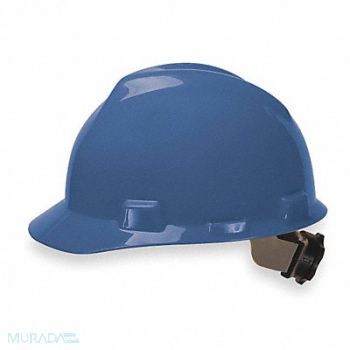 MSA D0312 Hard Hat Type 1 Class E Ratchet Blue, 4LN69