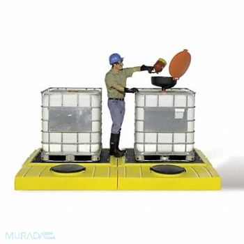 ULTRATECH Bulkhead Fitting Black Polypropylene, 4LNR6