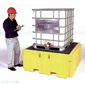 ULTRATECH IBC Spill Containment Unit 62 L 28 H, 4LNV6