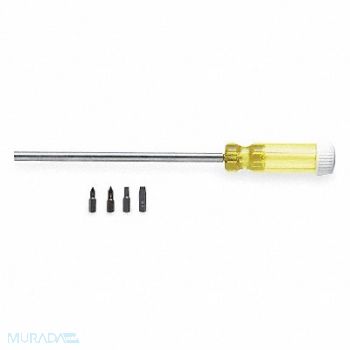 PROTO Multi-Bit Screwdriver NumBits 4, 4LV31