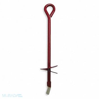 GRAINGER APPROVED Screw In Earth Anchor 6 x 48, 4LVK6