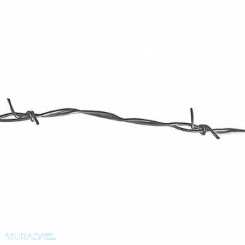GRAINGER APPROVED Barbed Wire 4 Barbed Pt. 15-1/2 ga., 4LVP4