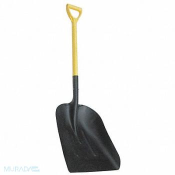 WESTWARD Western Scoop 27 in Handle Steel, 4LVR3