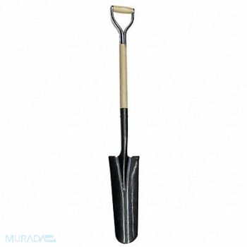 WESTWARD Drain Spade 30 in Handle 6 in Blade, 4LVR8