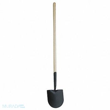 WESTWARD Round Point Shovel 48 In.Handle 14 ga., 4LVT3