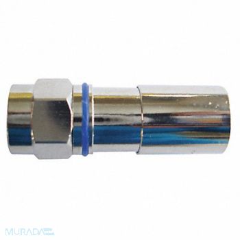 POWER FIRST Coax Conn F-Type RG6 Reg/Tri/Quad PK10, 4LWY3