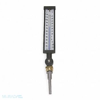 GRAINGER APPROVED Industrial Thermometer 0 to 120 F, 4LZN7