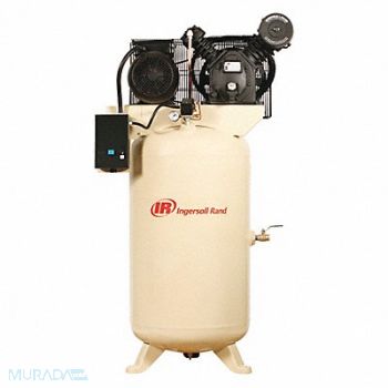 INGERSOLL RAND Electric Air Compressor 7.5 hp 2 Stage, 4M310