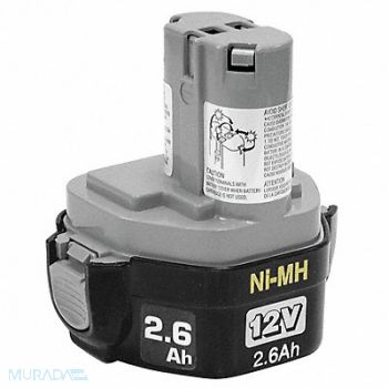 MAKITA Battery (1) 2.6 Ah Ni-MH, 4MGW9