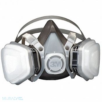 3M F8857 Half Mask Respirator Kit M Gray, 4MH61