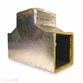 SPACEPAK Plenum tee-Square Fiberboard, 4MHP9