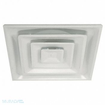 GRAINGER APPROVED Diffuser 3-Cone Duct Size 12 White, 4MJV5