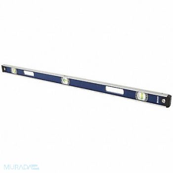 WESTWARD Magnetic I Beam Level 48 In End Caps, 4MRV9