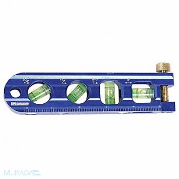 WESTWARD Magnetic Torpedo Level 6-1/4 L 1 Vials, 4MRX9