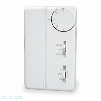 PECO Fan Coil Tstat Analog 4 Pipe 24-277V AC, 4MY96