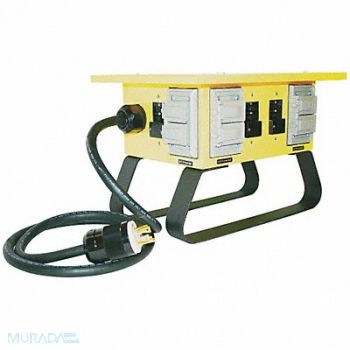 SOUTHWIRE Power Distribution Box 30 AC (4) 5-20R, 4MZX6