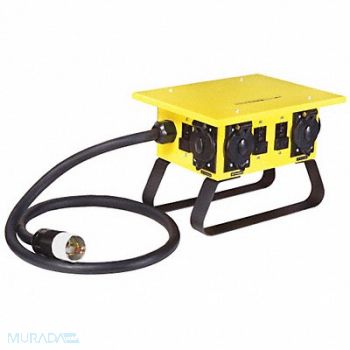 SOUTHWIRE Power Distribution Box 50 AC (4) L5-20R, 4MZX7