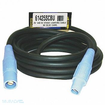 SOUTHWIRE Cam Lock Extension Cord 400A CL40FBU 4/0, 4NAF3