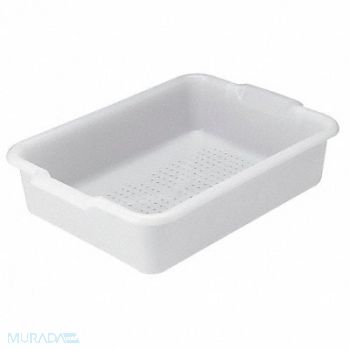VOLLRATH Drain Box Perforated White, 4NCU7