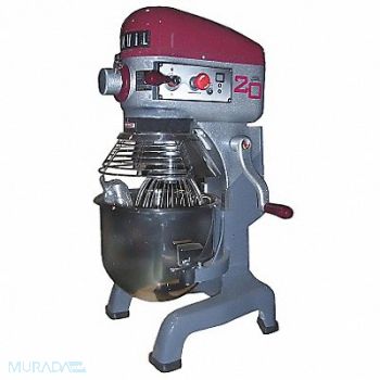 VOLLRATH Electric Food Mixer With Guard 20 Quart, 4NCV5