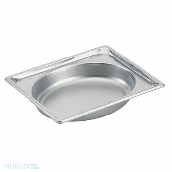 VOLLRATH Steam Table Pans Half Oval, 4NDN5