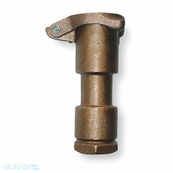GRAINGER APPROVED Quick Coupling Valve 1 In FNPT Brass, 4NDN9